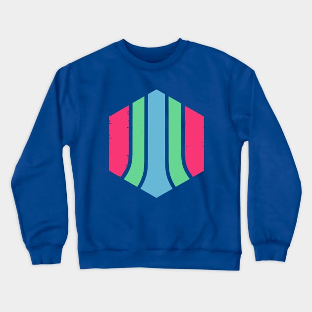 the waterfall Crewneck Sweatshirt by ovaltina